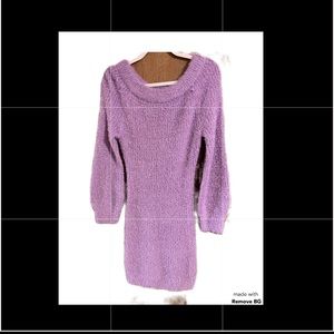 Womens Casual Dress Sweater Mohair Long Sleeve Pullovers